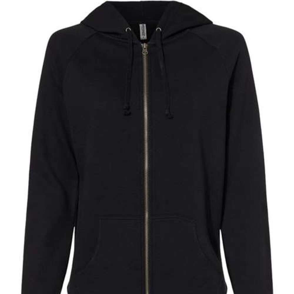 Independent Trading Company Lightweight Zip Hoodie. Size 2XL